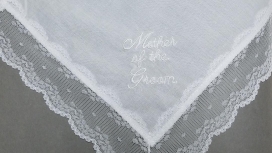Wedding Dress Hanky-Mother of the Groom